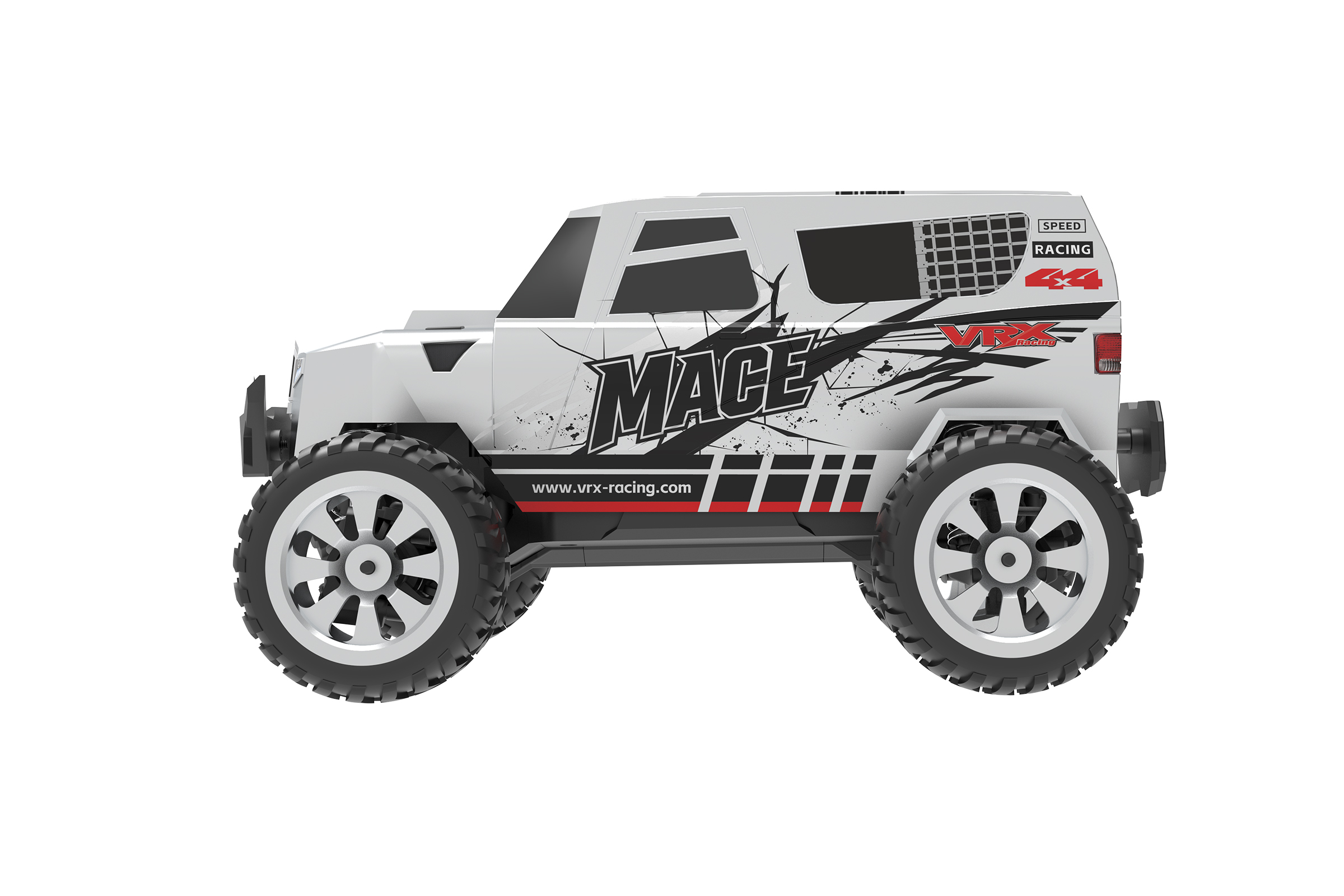 MACE 1/24 Scale 4WD Electric RC Monster Truck 2.4G High Speed RTR #2401