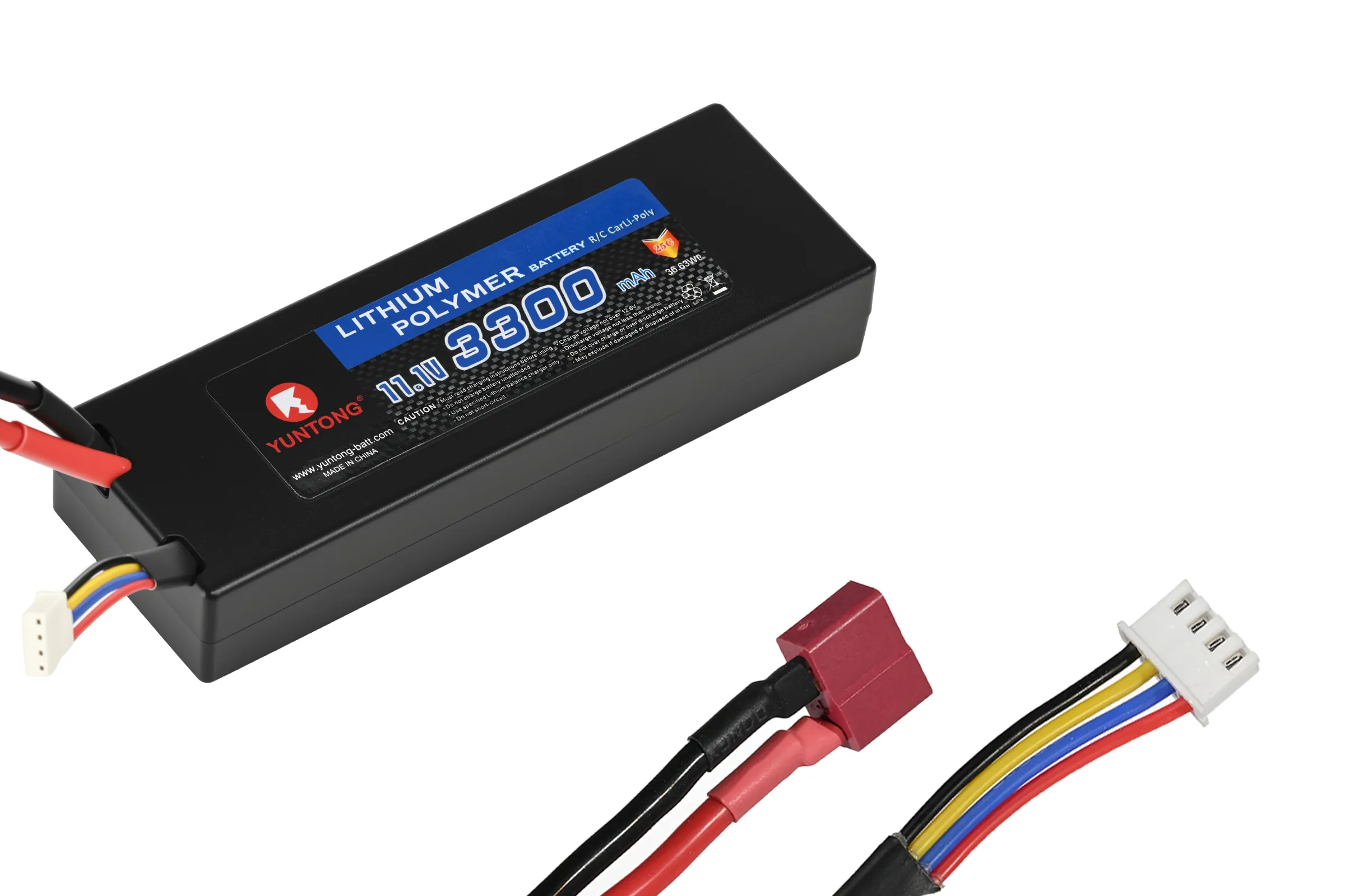 11.1V 3300mAH(3S) Lipo Battery For 1/8 Scale Electric Brushless RC Car VRX #85260