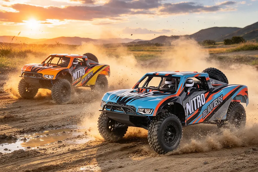 Single-Speed vs Two-Speed Nitro Short Course Truck