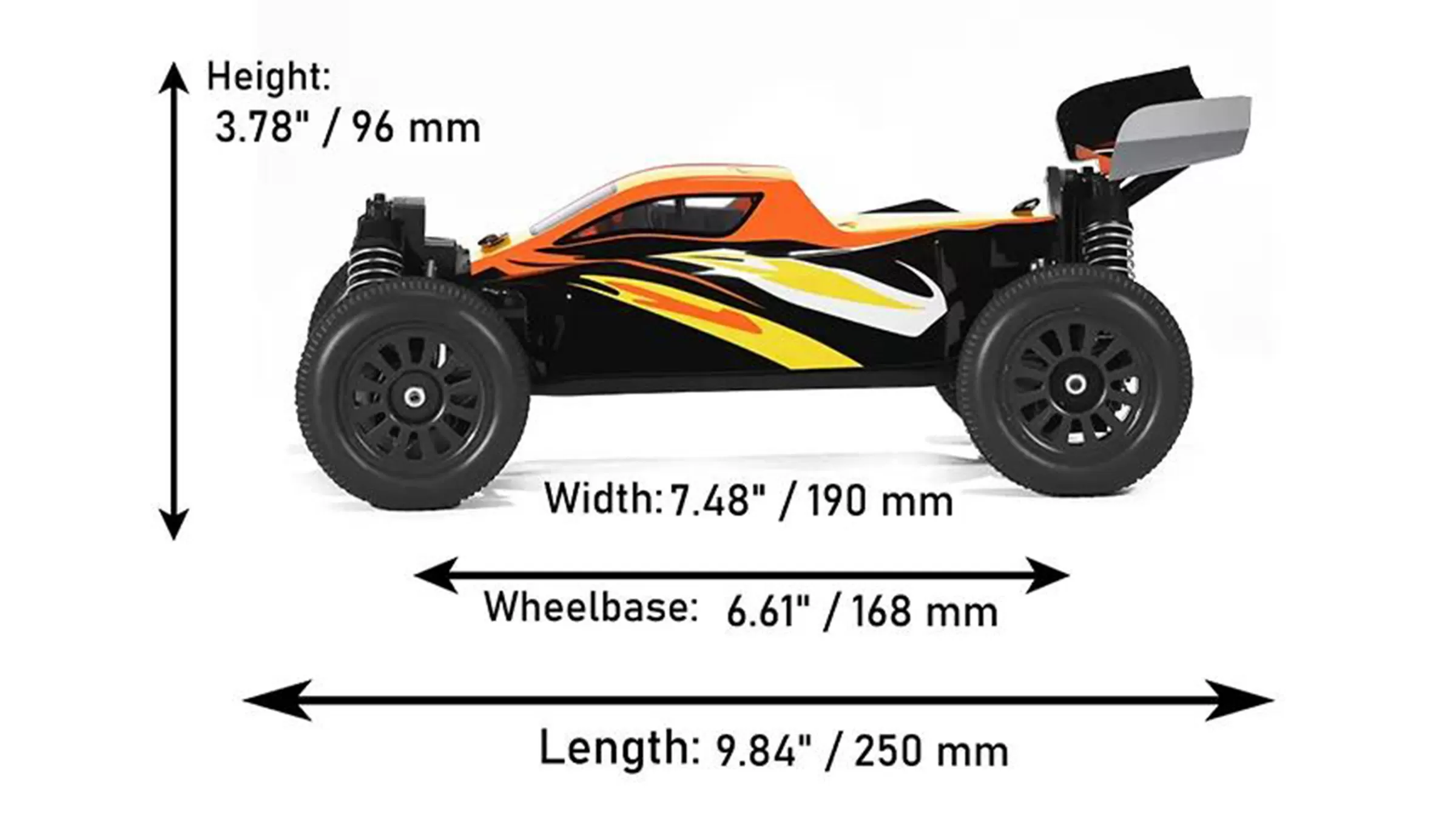 How Big Is a 1/18 Scale RC Car?
