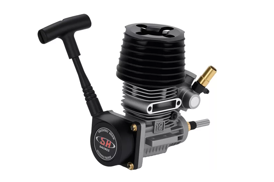 .18(2.74cc) Side Exhaust Engine With SG Shaft/Pull Starter/Glow Plug/Slide Carb For 1/10 Nitro RC Car # P0014