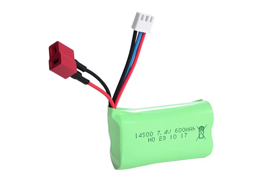 7.4V 600mAH Li-ion Battery For VRX 1/18 1/16 Brushed RC Model Car VRX #H0061