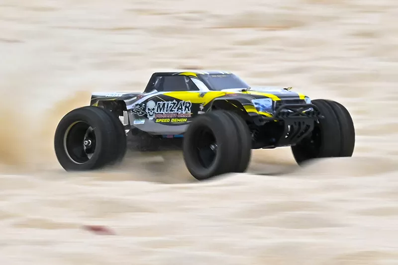 10 Scale 4WD Off-road Electric RC Truck 2.4G Brushed High Speed RTR #RH1071