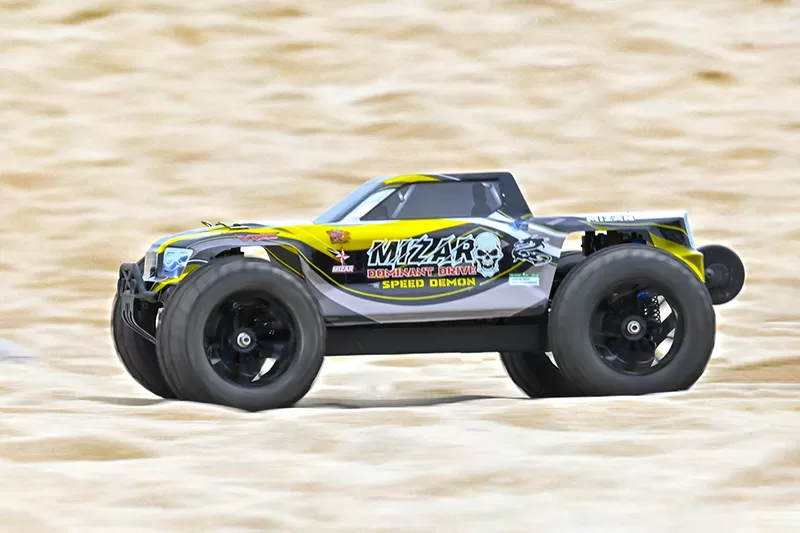 10 Scale 4WD Off-road Electric RC Truck 2.4G Brushed High Speed RTR #RH1071
