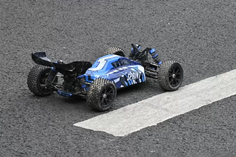 10 Scale 4WD Off-road Electric RC Buggy 2.4G Brushed High Speed RTR #RH1067