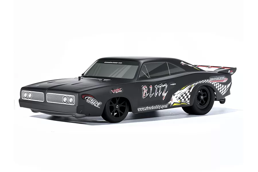 BLITZ 1/10 Scale 2WD On-road Electric RC Drag Car 2.4G Brushed High Speed RTR #RH2015