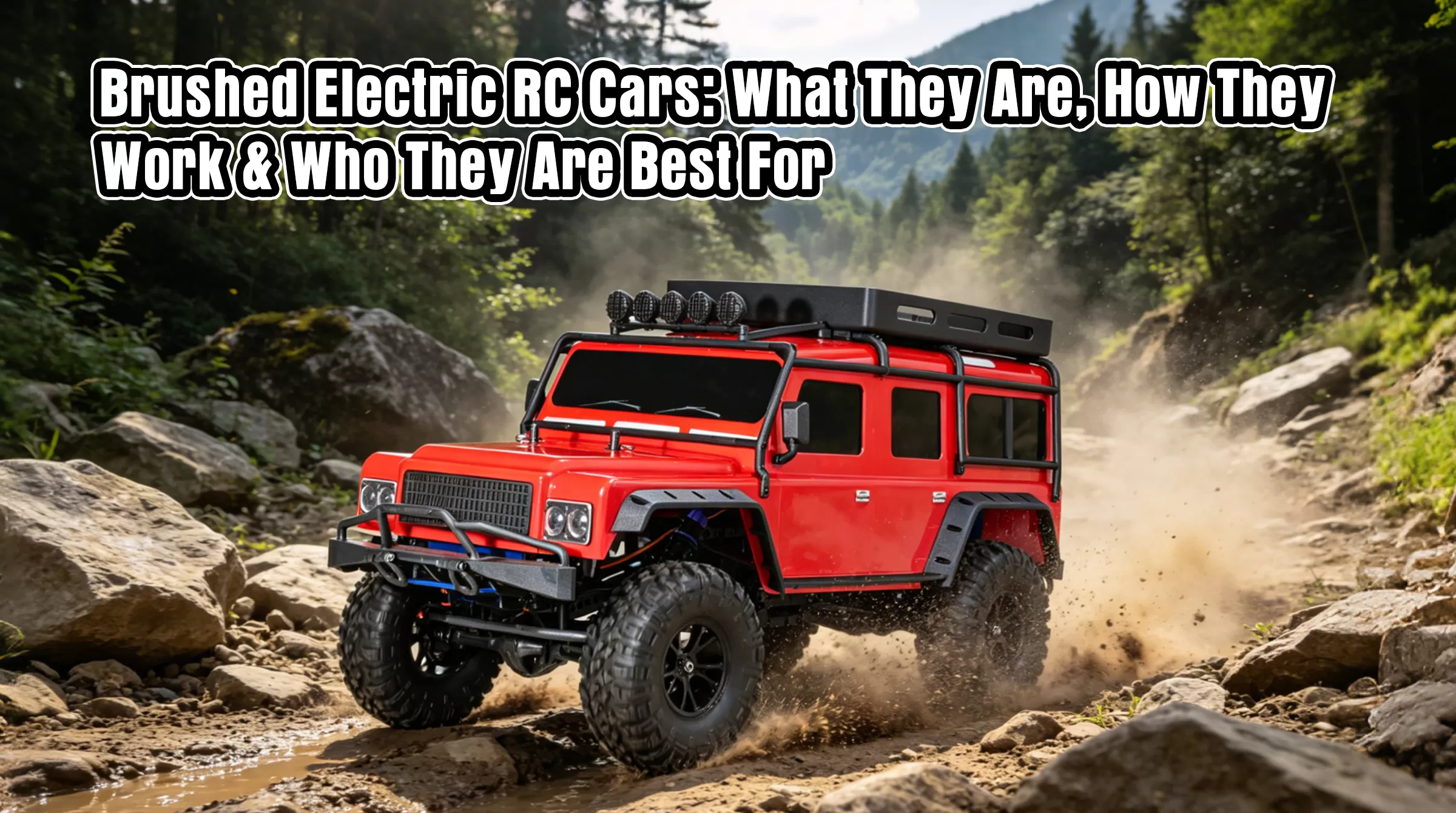 Brushed Electric RC Cars: What They Are, How They Work & Who They Are Best For