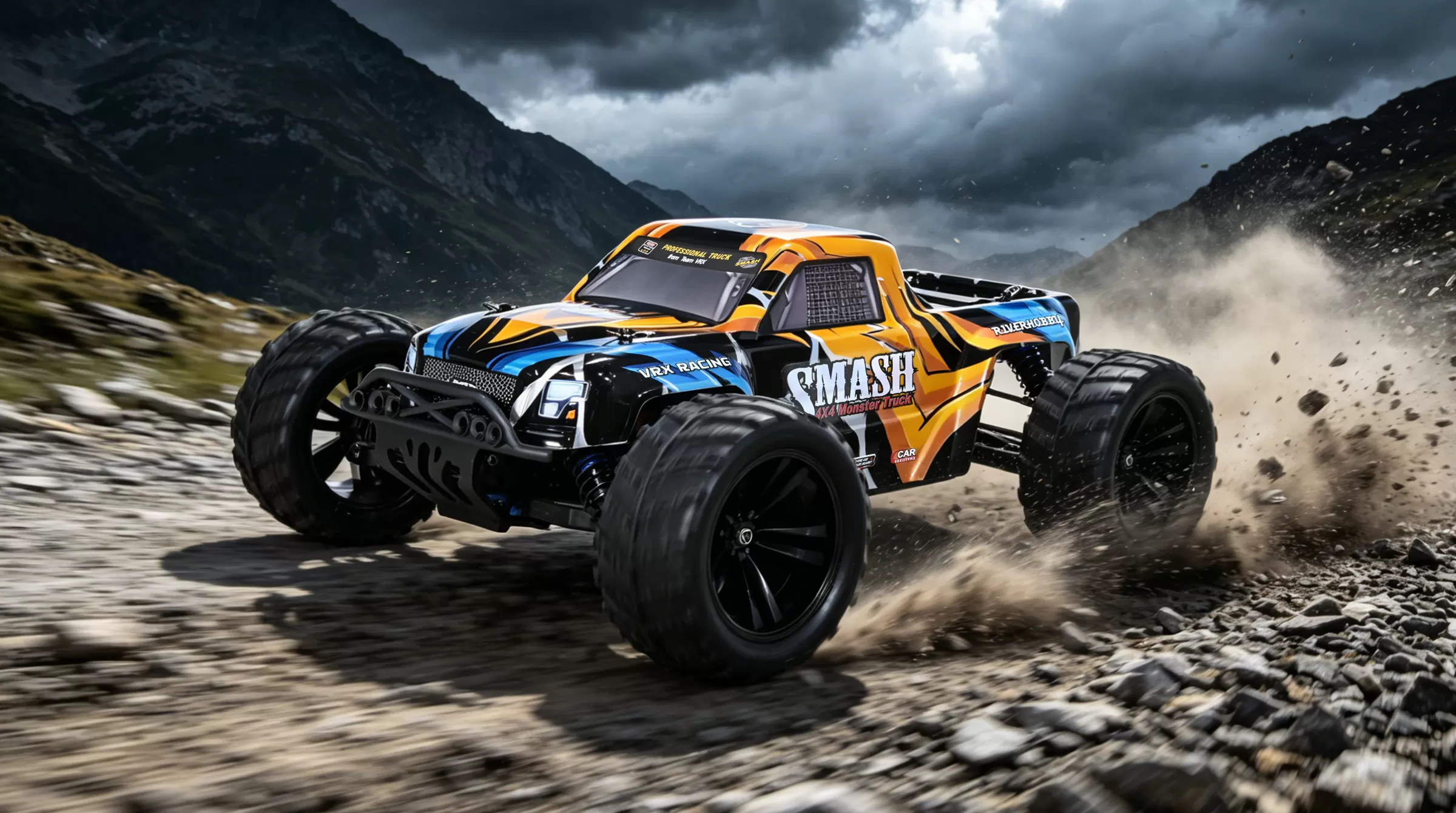 Electric RC Truggy: Hybrid Power, Superior Stability, and Versatile Off-Road Dominance