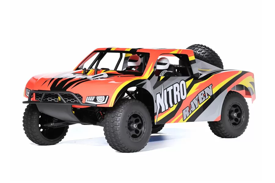 NITRO 1/10 Scale 4WD Off-road Nitro Short Course Truck 2.4 Engine High Speed #RH1009