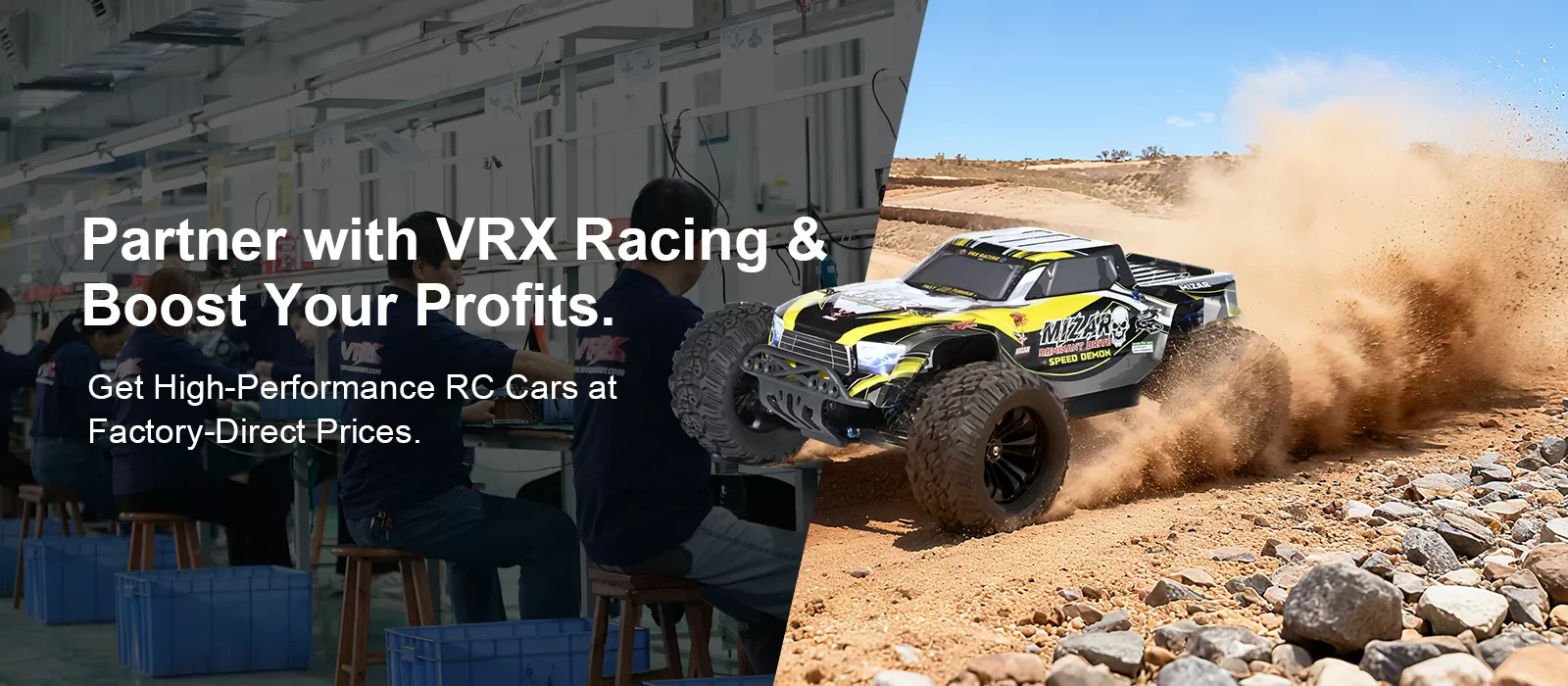 VRX Advertising Landing Page