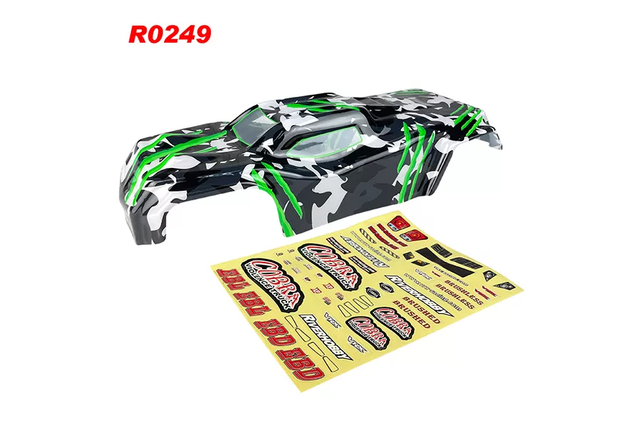 PVC Car Shell 325mm Wheelbase For 1/10 Scale RC Car # R0249