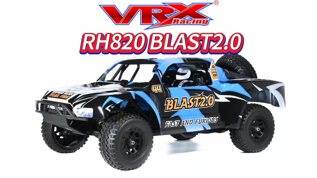 RH820 BLAST 2.0 Unboxing: A Deep Dive into VRX Racing's 1/8 Scale 4WD Brushless Short Course Truck