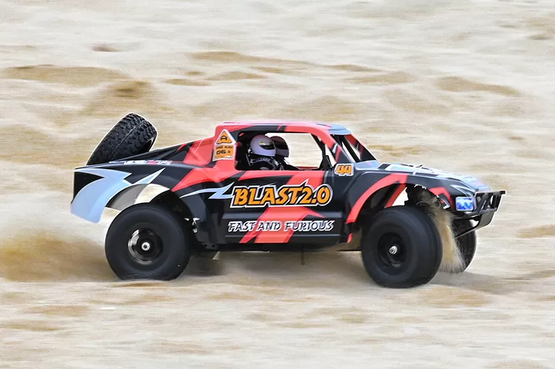 10 Scale 4WD Off-road Electric Short Course Truck 2.4G Brushed High Speed RTR #RH1043SC