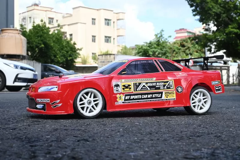 10 Scale 4WD On-road Electric RC Drift 2.4G Brushed High Speed #RH1025D