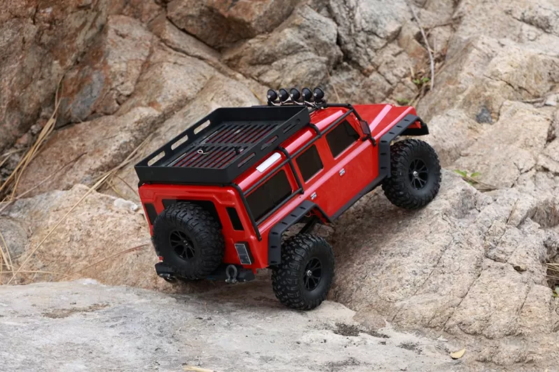 10 Scale 4WD Off-road Electric RC Crawler 2.4G Trail Remote Control Car RTR #RH1047
