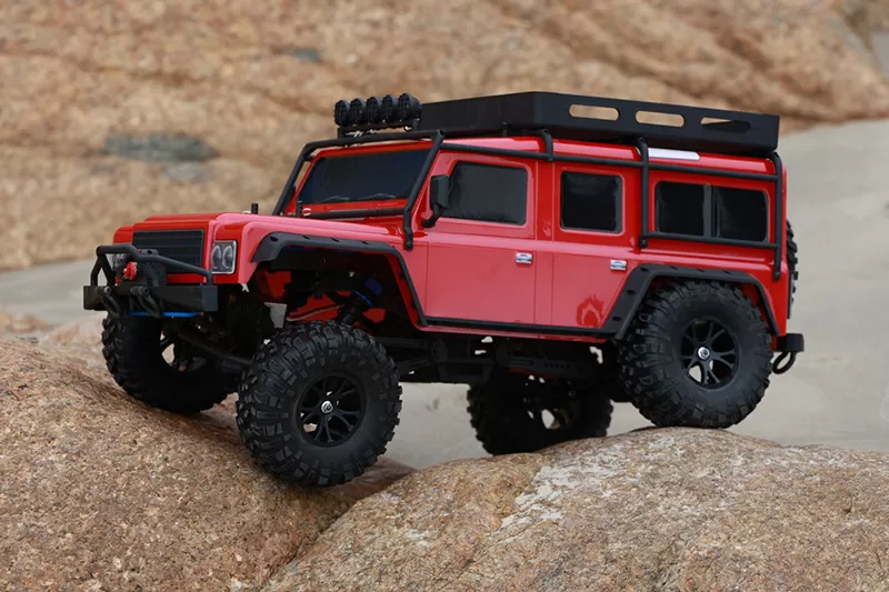 10 Scale 4WD Off-road Electric RC Crawler 2.4G 5CH 3-in-1 Trail RC RTR #RH1055