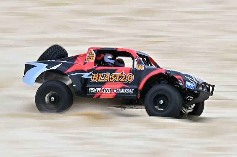 10 Scale 4WD Off-road Electric Short Course Truck 2.4G Brushless High Speed RTR #RH1045SC