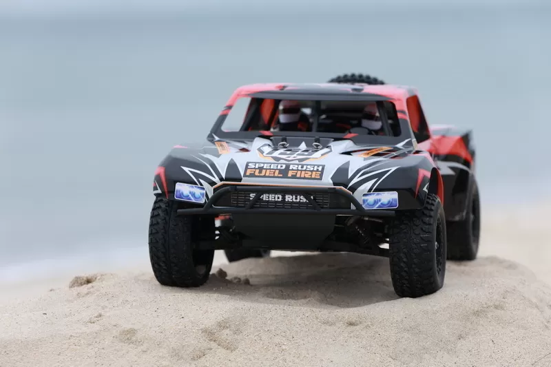 10 Scale 4WD Off-road Electric Short Course Truck 2.4G Brushless High Speed RTR #RH1045SC