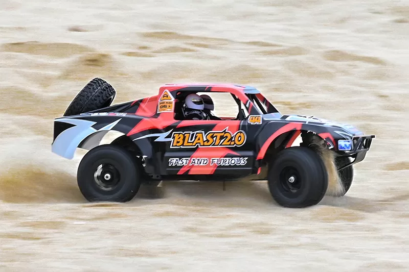 10 Scale 4WD Off-road Electric Short Course Truck 2.4G Brushless High Speed RTR #RH1045SC
