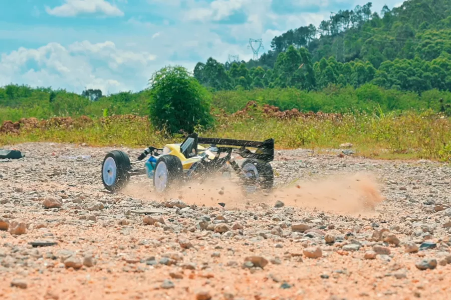 8 Scale 4WD Off-road Electric RC Buggy 2.4G Brushed High Speed RTR #RH815