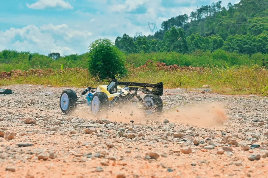 8 Scale 4WD Off-road Electric RC Buggy 2.4G Brushless High Speed RTR #RH816