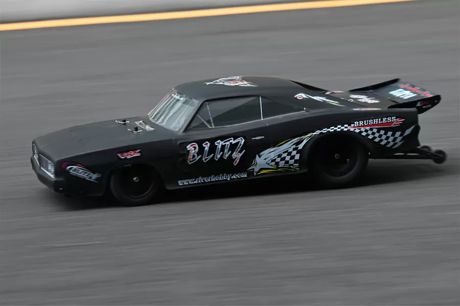 10 Scale 2WD On-road Electric RC Drag Car 2.4G Brushed High Speed RTR #RH2015