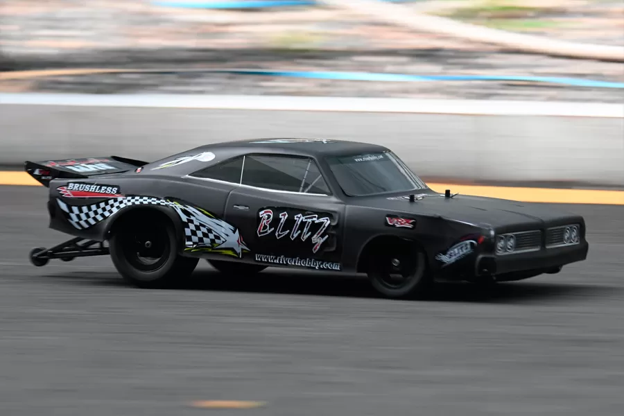 10 Scale 2WD On-road Electric RC Drag Car 2.4G Brushed High Speed RTR #RH2015