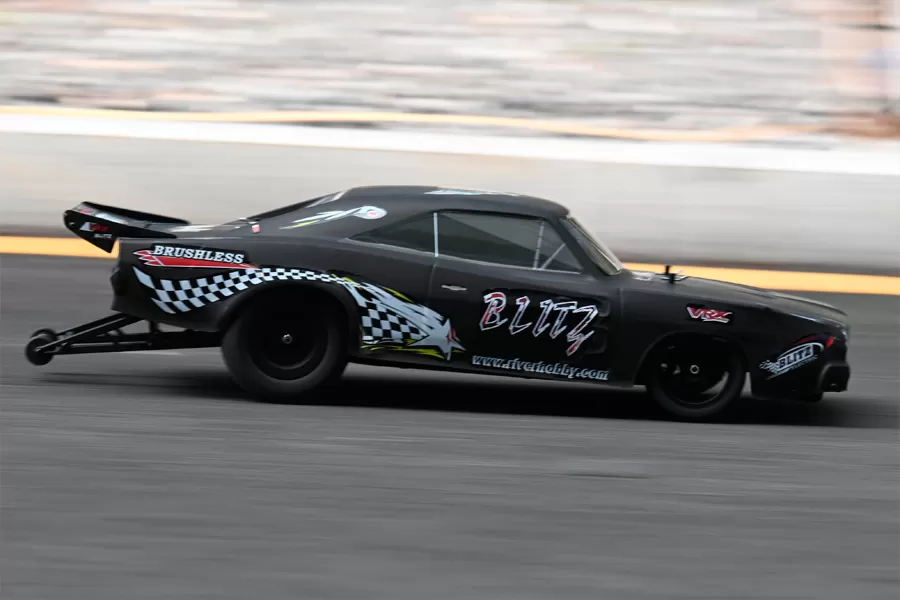 10 Scale 2WD On-road Electric RC Drag Car 2.4G Brushed High Speed RTR #RH2015