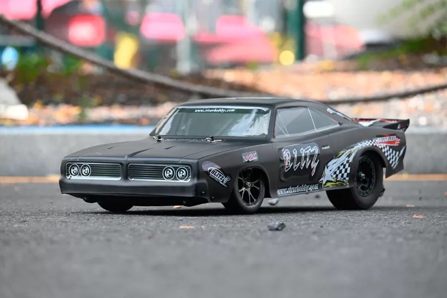 10 Scale 2WD On-road Electric RC Drag Car 2.4G Brushless High Speed RTR #RH2016