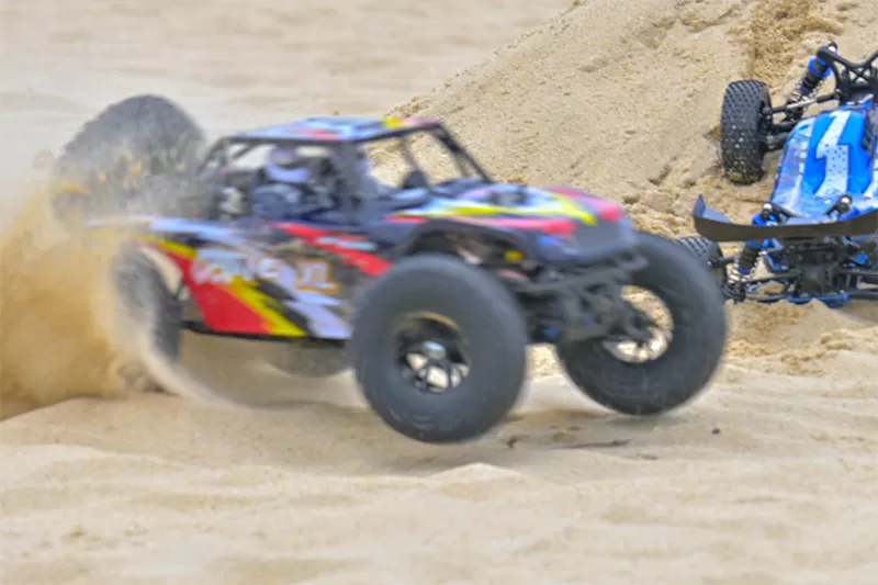 10 Scale 4WD Off-road Electric Sand Buggy 2.4G Brushed High Speed Car RTR #RH1043