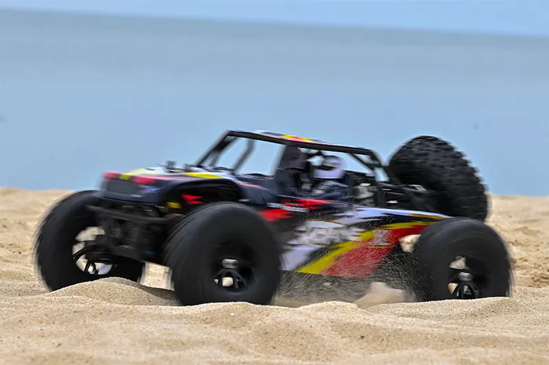 10 Scale 4WD Off-road Electric Sand Buggy 2.4G Brushed High Speed Car RTR #RH1043