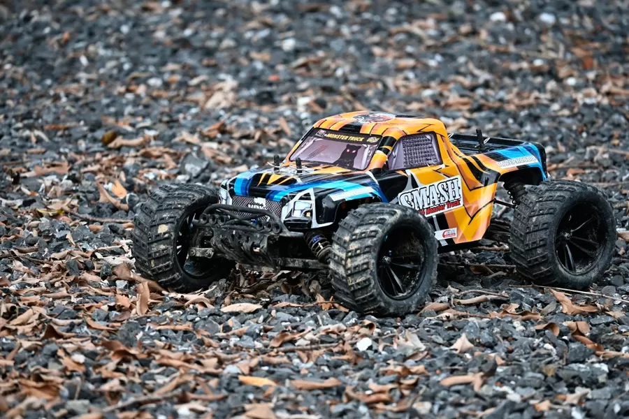 10 Scale 4WD Off-road Electric RC Truck 2.4G Brushless High Speed RTR #RH1066