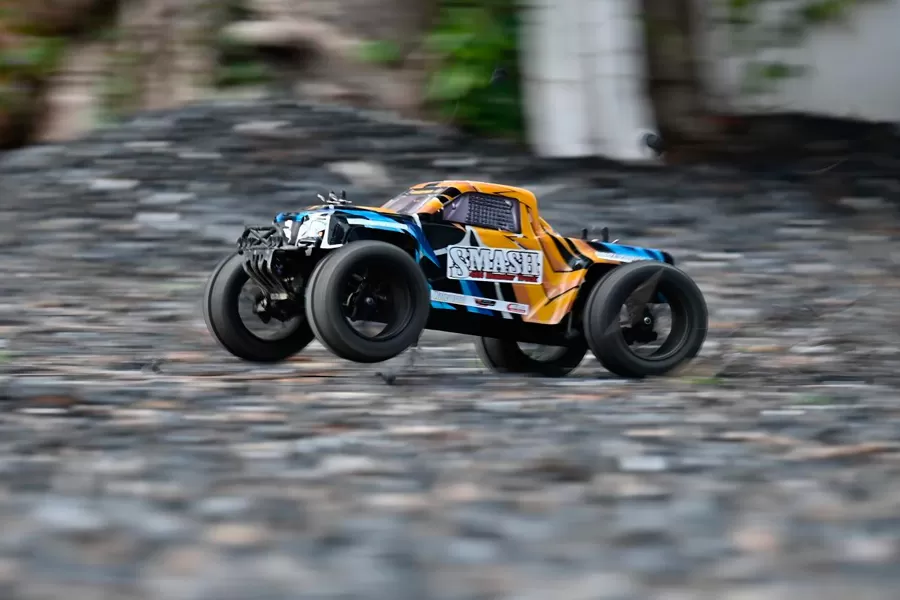 10 Scale 4WD Off-road Electric RC Truck 2.4G Brushless High Speed RTR #RH1066