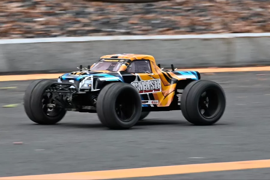 10 Scale 4WD Off-road Electric RC Truck 2.4G Brushless High Speed RTR #RH1066