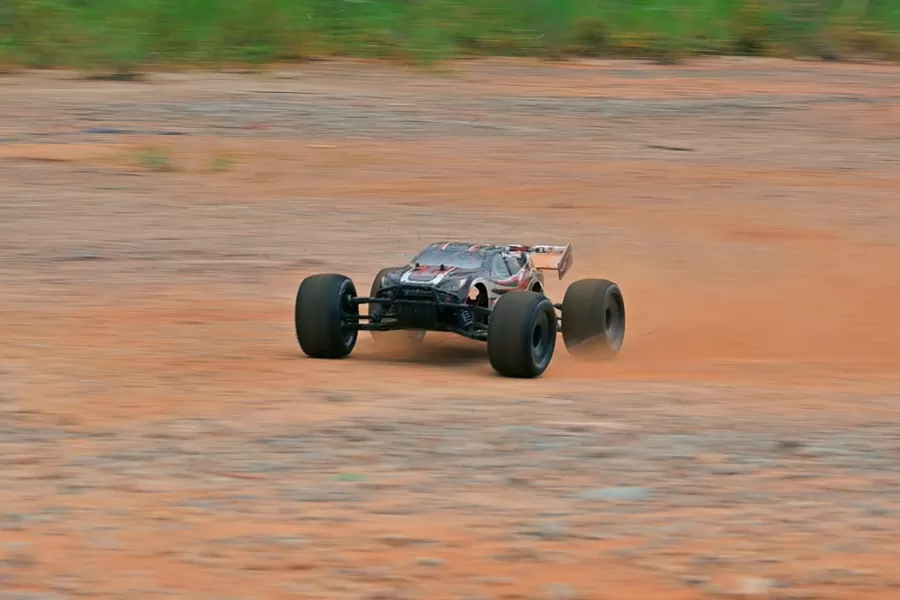 8 Scale 4WD Off-road Electric RC Truggy 2.4G Brushless High Speed RTR #RH811