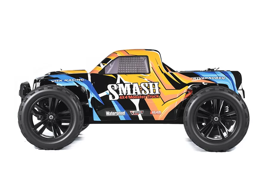SMASH 1/10 Scale 4WD Off-road Electric RC Truggy 2.4G Brushed High Speed RTR #RH1065