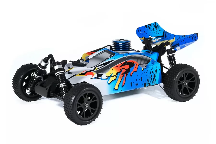 SPIRIT N2 1/10 Scale 4WD Off-road Nitro RC Buggy 2.4G Engine High Speed Car #RH1007