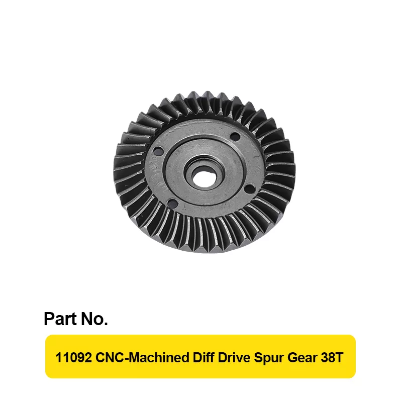 CNC-Machined 38T/13T Gears