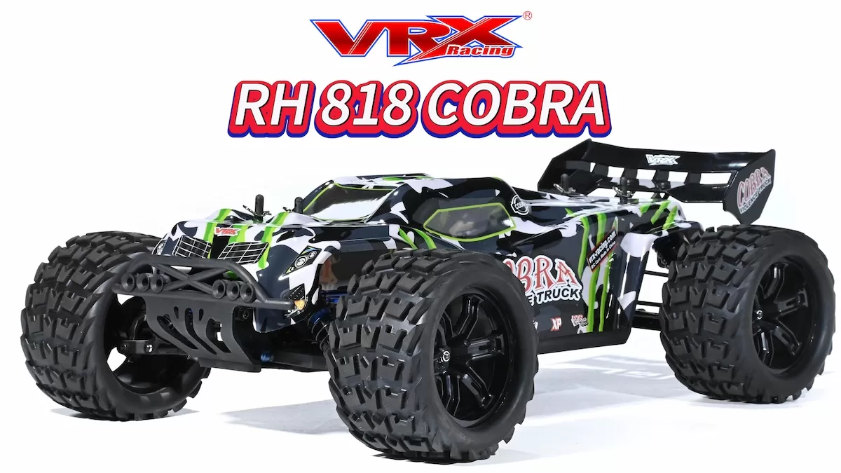 VRX COBRA RH818 Unboxing: A Deep Dive into VRX Racing's High-Speed Brushless Bashing Truggy