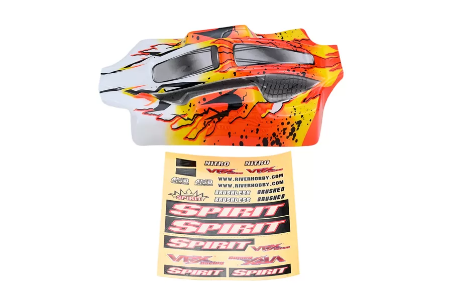 VRX PVC RC Car Body Shell For 1/10 Scale RC Buggy # R0070R