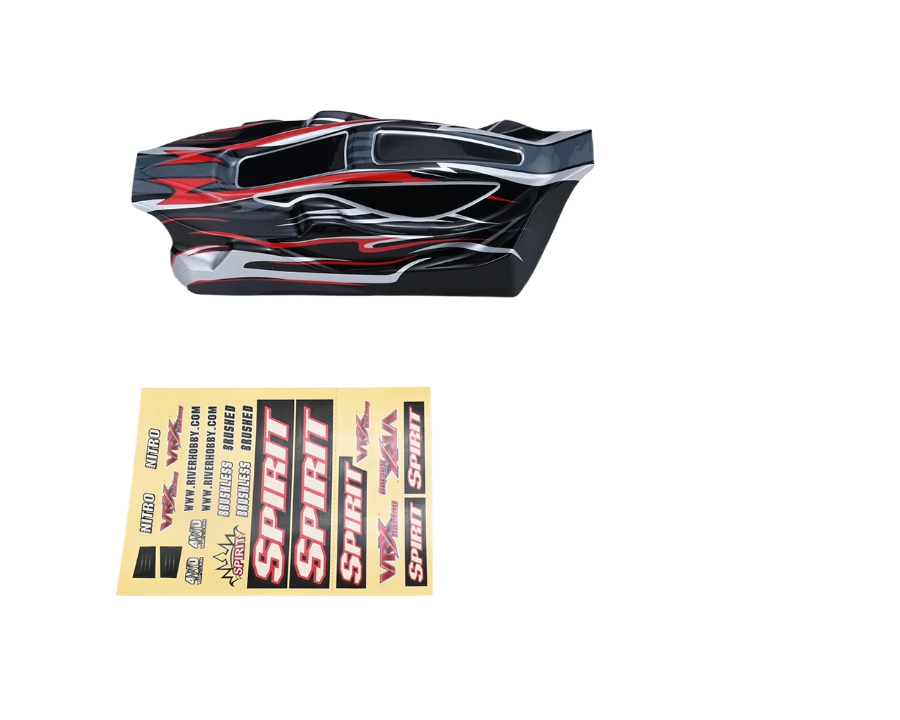 VRX PVC RC Car Body Shell For 1/10 Scale RC Car # R0072
