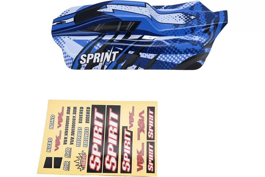 VRX PVC RC Car Body Shell For 1/10 Scale RC Car # R033BL