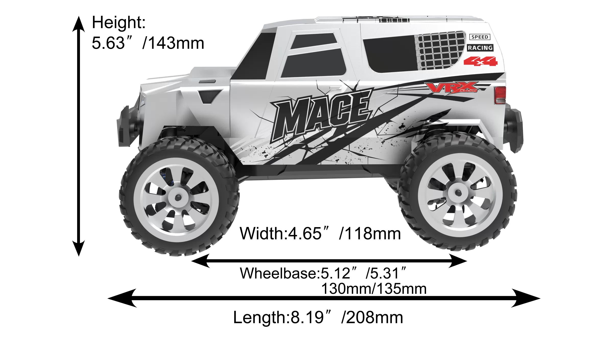 vrx-racing-1-24-scale-rc-car-size.png
