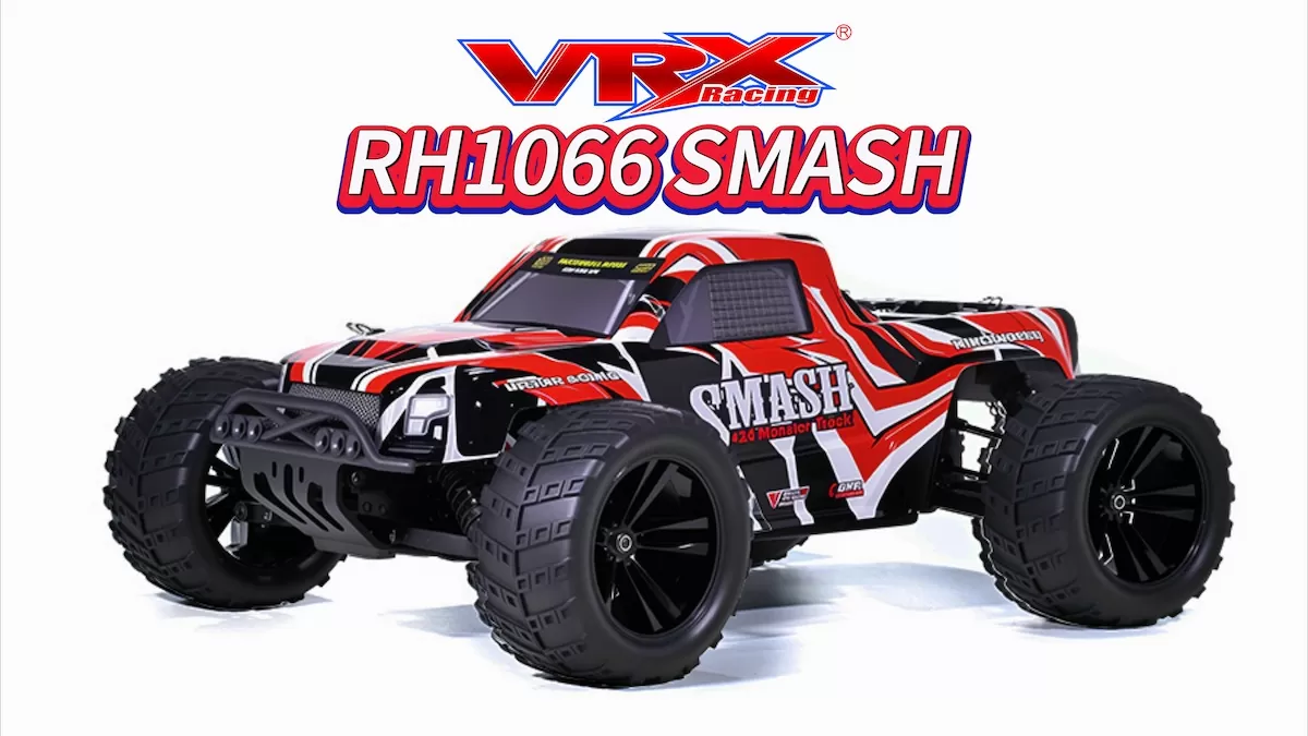 VRX SMASH RH1066 Unboxing: A Deep Dive into VRX Racing's High-Speed Brushless Bashing Monster Truck