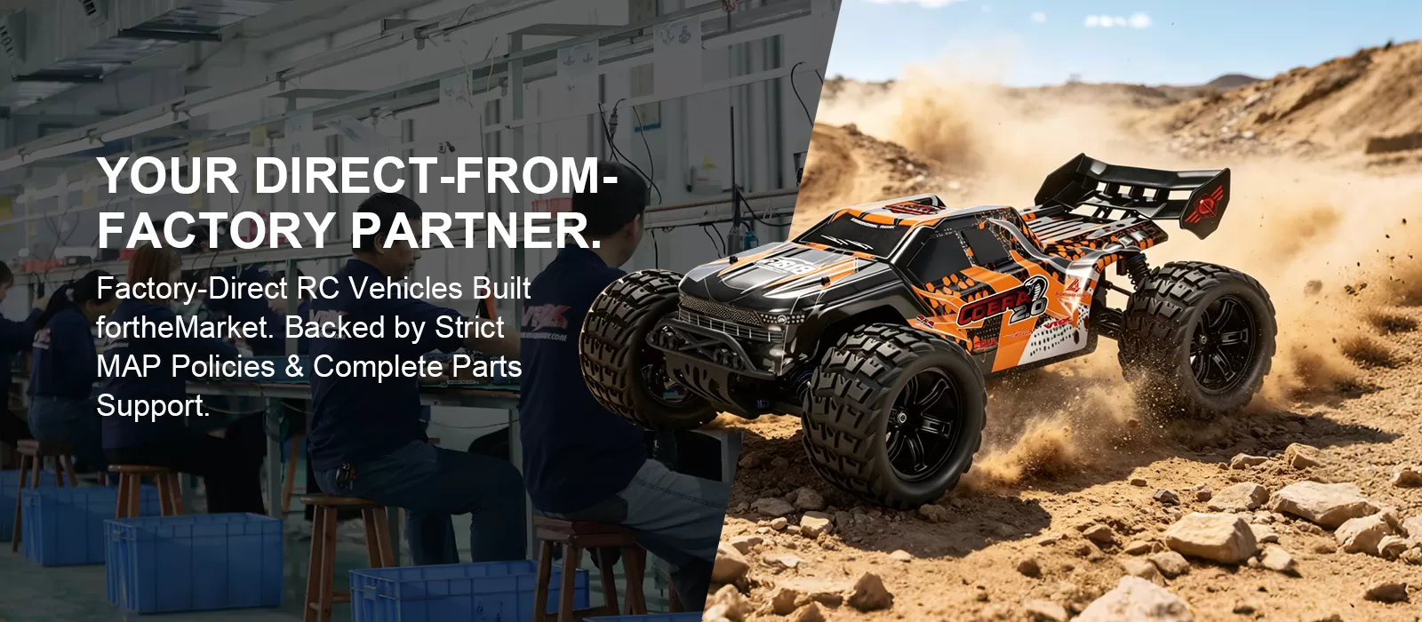 VRX Advertising Landing Page